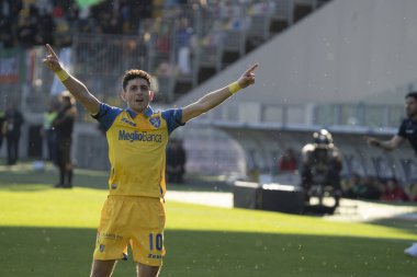 CALCIO - SERIE B - Frosinone Calcio vs Venezia FC İtalya Serie B maçında Frosinone Calcio-Venezia FC Frosinone, İtalya 'daki Benito Stirpe Stadyumu' nda, 5 Mart 2023 - Fotoğraf: Stefano D 'Offiz