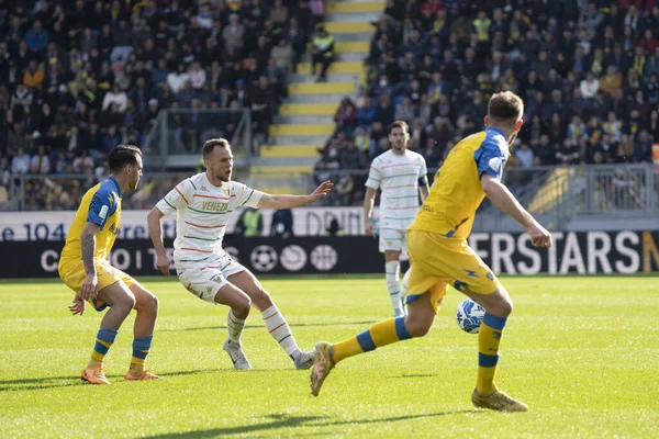 stock image CALCIO - SERIE B - Frosinone Calcio vs Venezia FC during Italian soccer Serie B match Frosinone Calcio vs Venezia FC at the Benito Stirpe stadium in Frosinone, Italy, March 05, 2023 - Credit: Stefano D'Offiz