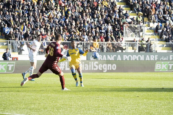 Calcio Serie Frosinone Calcio Venezia Během Italského Fotbalu Serie Zápas — Stock fotografie