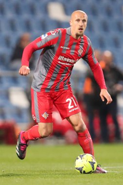 Vlad Chiriche mi? 6 Mart 2023 'te İtalya' nın Reggio Emilia kentinde, Mapei Stadyumu-Citta del Tricolore 'da ABD Sassuolo Calcio ve ABD Cremonese arasında oynanan Serie A maçı sırasında ABD Cremonese eylemindedir. - Fotoğraf: Luca Amedeo Bizzarri / LiveMedi