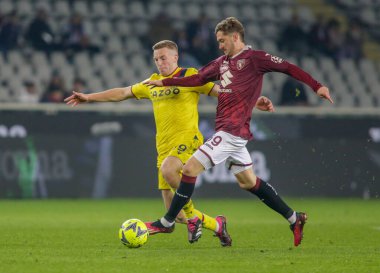 Torino FC takımından Aleksey Miranchuk İtalya Serie A, Torino Fc ve Bologna Fc arasındaki futbol maçı sırasında, 06 Mart 2023 tarihinde İtalya 'nın Torin kentinde bulunan Olimpico Grande Torino Stadyumu' nda oynandı. Fotoğraf: Ndrerim Kaceli - Fotoğraf: Nderim Kaceli / LiveMedi