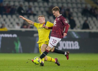 Torino FC takımından Aleksey Miranchuk İtalya Serie A, Torino Fc ve Bologna Fc arasındaki futbol maçı sırasında, 06 Mart 2023 tarihinde İtalya 'nın Torin kentinde bulunan Olimpico Grande Torino Stadyumu' nda oynandı. Fotoğraf: Ndrerim Kaceli - Fotoğraf: Nderim Kaceli / LiveMedi