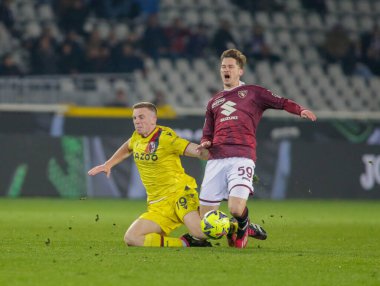 Torino FC takımından Aleksey Miranchuk İtalya Serie A, Torino Fc ve Bologna Fc arasındaki futbol maçı sırasında, 06 Mart 2023 tarihinde İtalya 'nın Torin kentinde bulunan Olimpico Grande Torino Stadyumu' nda oynandı. Fotoğraf: Ndrerim Kaceli - Fotoğraf: Nderim Kaceli / LiveMedi