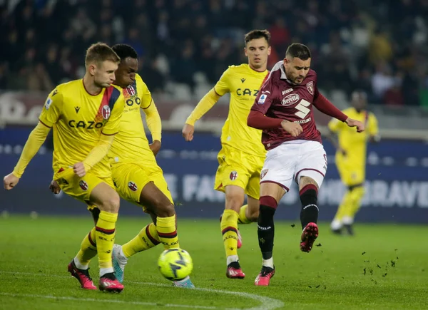 stock image Antonio Sanabria of Torino FC during the Italian Serie A, football match between Torino Fc and Bologna Fc, on 06 March 2023 at Stadio Olimpico Grande Torino, Turin, Italy. Photo Ndrerim Kaceli - Credit: Nderim Kaceli/LiveMedi