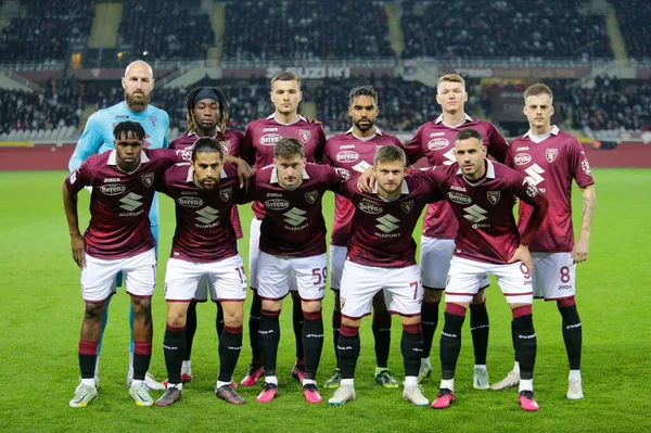 Torino Fc, İtalya Serie A, Torino Fc ve Bologna Fc arasındaki futbol maçı sırasında takım fotoğrafı, 06 Mart 2023 'te İtalya' nın Torin şehrinde bulunan Stadio Olimpico Grande Torino 'da çekildi. Fotoğraf: Ndrerim Kaceli - Fotoğraf: Nderim Kaceli / LiveMedi