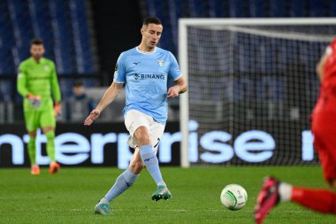 Adam Marusiç (SS Lazio) UEFA Konferans Ligi 2022 / 2023 futbol karşılaşmasında SS Lazio ile AZ Alkmaar arasında 06 Mart 2023 'te Roma' daki Olimpiyat Stadyumu 'nda oynanan karşılaşmada. - Fotoğraf: Fabrizio Corradetti / LiveMedi
