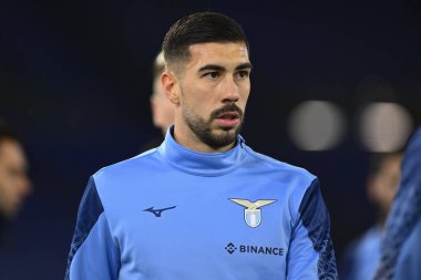 S.S. LAZIO 'dan Mattia Zaccagni, 7 Mart 2023' te Roma 'daki Stadio Olimpico' da S.S. Lazio ve AZ Alkmaar arasında oynanan UEFA Avrupa Konferans Ligi 'nin 16. - Fotoğraf: Domenico Cippitelli / LiveMedi