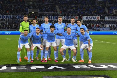 S.S. LAZIO 'dan Sergej Milinkoviç-Saviç, 7 Mart 2023' te Roma 'daki Stadio Olimpico' da S.S. Lazio ve AZ Alkmaar arasındaki UEFA Avrupa Konferans Ligi 'nin 16. - Fotoğraf: Domenico Cippitelli / LiveMedi