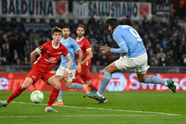 Pedro (SS Lazio) UEFA Konferans Ligi 2022 / 2023 futbol karşılaşması sırasında SS Lazio ve AZ Alkmaar arasında 06 Mart 2023 tarihinde Roma Olimpiyat Stadyumu 'nda oynanmıştır. - Fotoğraf: Fabrizio Corradetti / LiveMedi