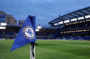 UEFA Şampiyonlar Ligi 'nin Chelsea FC - Borussia Dortmund maçı sırasında stadyumun içindeki genel görüş Londra' daki Stamford Köprüsü 'nde, 07 Mart 2023 - Fotoğraf: Francesco Scaccianoc