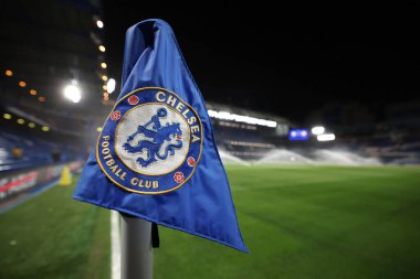 UEFA Şampiyonlar Ligi 'nin Chelsea FC - Borussia Dortmund maçı sırasında stadyumun içindeki genel görüş Londra' daki Stamford Köprüsü 'nde, 07 Mart 2023 - Fotoğraf: Francesco Scaccianoc