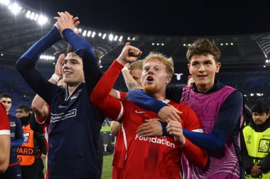 AZ Alkmaar takımından Meksika Meerdink, 7 Mart 2023 'te Roma' daki Stadio Olimpico 'da S.S. Lazio ve AZ Alkmaar arasında oynanan UEFA Avrupa Konferans Ligi' nin 16. - Fotoğraf: Domenico Cippitelli