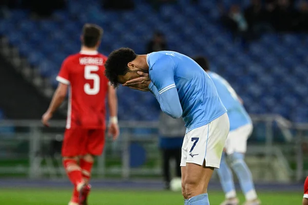 stock image Felipe Anderson (SS Lazio) during the UEFA Conference League 2022/2023 football match between SS Lazio and AZ Alkmaar at The Olympic Stadium in Rome on 06 March 2023. - Credit: Fabrizio Corradetti/LiveMedi