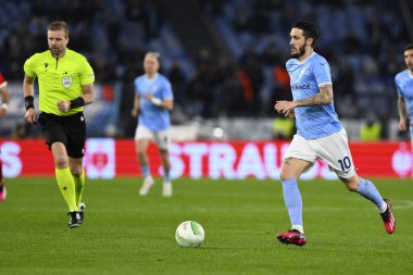 S.S. LAZIO 'dan Luis Alberto, 7 Mart 2023' te Roma 'daki Stadio Olimpico' da S.S. Lazio ve AZ Alkmaar arasında oynanan UEFA Avrupa Konferans Ligi 'nin 16. - Fotoğraf: Domenico Cippitelli / LiveMedi