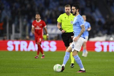 S.S. LAZIO 'dan Luis Alberto, 7 Mart 2023' te Roma 'daki Stadio Olimpico' da S.S. Lazio ve AZ Alkmaar arasında oynanan UEFA Avrupa Konferans Ligi 'nin 16. - Fotoğraf: Domenico Cippitelli / LiveMedi