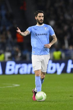 S.S. LAZIO 'dan Luis Alberto, 7 Mart 2023' te Roma 'daki Stadio Olimpico' da S.S. Lazio ve AZ Alkmaar arasında oynanan UEFA Avrupa Konferans Ligi 'nin 16. - Fotoğraf: Domenico Cippitelli / LiveMedi
