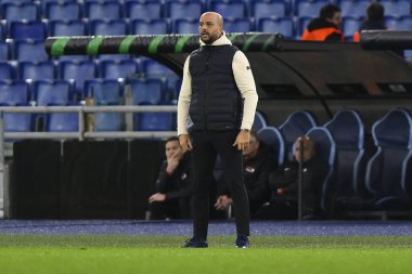 AZ Alkmaar takımından Pascal Jansen, 7 Mart 2023 'te Roma' daki Stadio Olimpico 'da S.S. Lazio ve AZ Alkmaar arasında oynanan UEFA Avrupa Konferans Ligi' nin 16. - Fotoğraf: Domenico Cippitelli / LiveMedi
