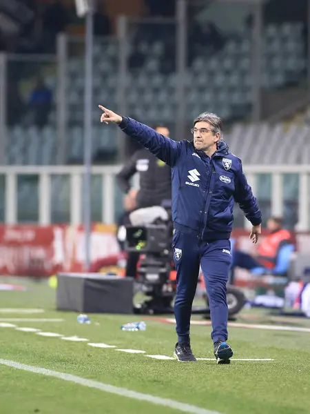 Ivan Juric Entrenador Del Torino Durante Partido Serie Fútbol Italiano — Foto de Stock