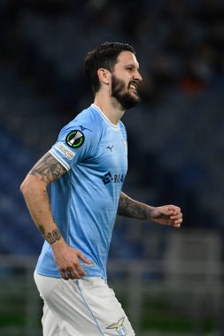 Luis Alberto (SS Lazio), SS Lazio ile AZ Alkmaar arasında oynanan 2022 / 2023 UEFA Konferans Ligi futbol karşılaşması sırasında, 06 Mart 2023 tarihinde Roma 'daki Olimpiyat Stadyumu' nda oynanmıştır. - Fotoğraf: Fabrizio Corradetti / LiveMedi