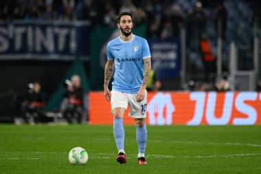 Luis Alberto (SS Lazio), SS Lazio ile AZ Alkmaar arasında oynanan 2022 / 2023 UEFA Konferans Ligi futbol karşılaşması sırasında, 06 Mart 2023 tarihinde Roma 'daki Olimpiyat Stadyumu' nda oynanmıştır. - Fotoğraf: Fabrizio Corradetti / LiveMedi