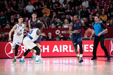 Kendrick Ray (Umana Reyer Venezia) basketbol şampiyonasında Umana Reyer Venezia, Germani Basket Brescia 'ya karşı Venedik' teki Palasport Taliercio 'da, 08 Mart 2023 - Fotoğraf: Mattia Radon