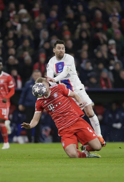 Matthijs Ligt Bayern Munique Lionel Messi Paris Saint Germain Durante — Fotografia de Stock