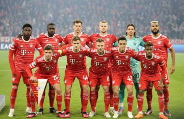 Fc Bayern Münih Uefa Şampiyonlar Ligi sırasında, Fc Bayern Münih ile Paris Saint-Germain arasında 08 Mart 2023 tarihinde Allianz Arena, Münih, Almanya Fotoğraf: Ndrerim Kaceli - Fotoğraf: Nderim Kaceli / LiveMedi