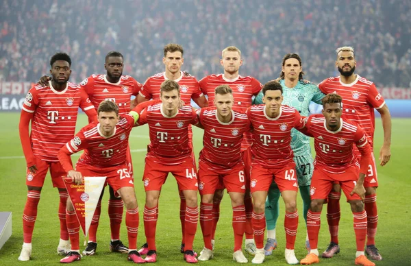 Bayern Münih Uefa Şampiyonlar Ligi Sırasında Bayern Münih Ile Paris — Stok fotoğraf