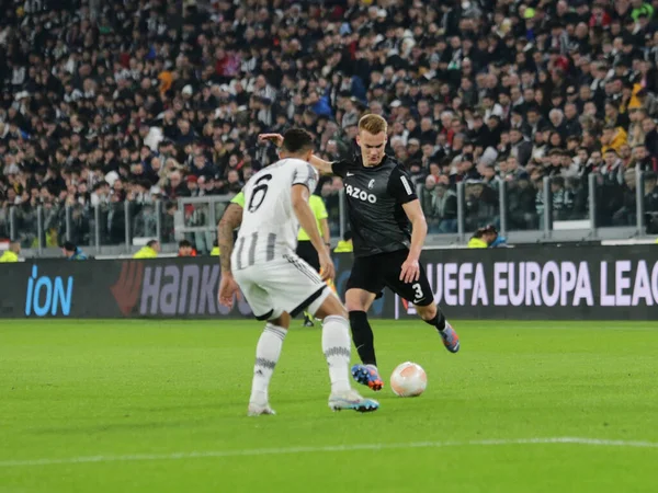 Uefa Avrupa Ligi sırasında SC Freiburg 'dan Philipp Lienhart, 09 Mart 2023 tarihinde Juventus ile Freiburg arasında İtalya' nın Torino şehrindeki Allianz Stadyumu 'nda oynanan futbol maçı: Nderim Kaceli - Fotoğraf: Nderim Kaceli / LiveMedi