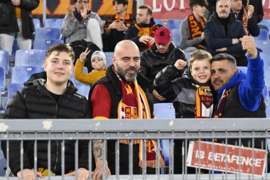 9 Mart 2023 'te Roma' daki Stadio Olimpico 'da A.S. Roma ve Real Sociedad de Futbol arasında oynanan UEFA Avrupa Ligi' nin 16. - Fotoğraf: Domenico Cippitelli / LiveMedi