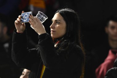 9 Mart 2023 'te Roma' daki Stadio Olimpico 'da A.S. Roma ve Real Sociedad de Futbol arasında oynanan UEFA Avrupa Ligi' nin 16. - Fotoğraf: Domenico Cippitelli / LiveMedi