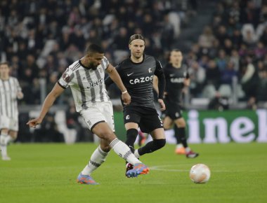 Uefa Avrupa Ligi sırasında Juventus Bremer, 09 Mart 2023 tarihinde Juventus ile Freiburg arasında Torino, İtalya 'daki Allianz Stadyumu' nda oynanan futbol maçı - Fotoğraf: Nderim Kaceli / LiveMedi