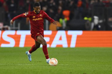 A.S. Roma takımından Georginio Wijnaldum, 9 Mart 2023 'te Roma' daki Stadio Olimpico 'da A.S. Roma ile Real Sociedad de Futbol arasında oynanan UEFA Avrupa Ligi' nin 16. - Fotoğraf: Domenico Cippitelli / LiveMedi