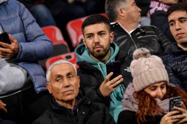 Daniele Dany Cabras İtalya 'nın başkenti Cagliari' de oynanan Unipol Domus maçında Cagliari Calcio-Ascoli Calcio maçında, 10 Mart 2023 - Fotoğraf: Luigi Can