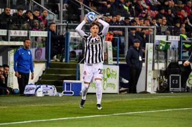 Ascoli Calcio 'dan Francesco Donati İtalya' nın başkenti Cagliari 'de oynanan maçta Cagliari Calcio' ya karşı Cagliari Calcio maçında, 10 Mart 2023 - Fotoğraf: Luigi Can