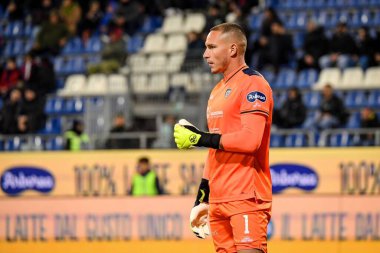 Cagliari Calcio takımından Boris Radunoviç İtalya 'nın başkenti Cagliari' de oynanan maçta Cagliari Calcio 'ya karşı Cagliari Calcio maçında, 10 Mart 2023 - Fotoğraf: Luigi Can
