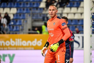 Cagliari Calcio takımından Boris Radunoviç İtalya 'nın başkenti Cagliari' de oynanan maçta Cagliari Calcio 'ya karşı Cagliari Calcio maçında, 10 Mart 2023 - Fotoğraf: Luigi Can
