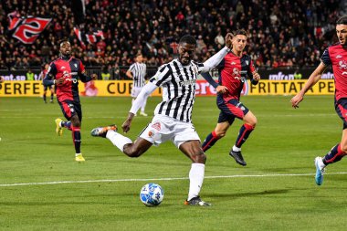 Ascoli Calcio takımından Diomande Yann Cedric Gondo İtalya 'nın başkenti Cagliari' de oynanan maçta Cagliari Calcio 'ya karşı Ascoli Calcio maçında, 10 Mart 2023 - Fotoğraf: Luigi Can