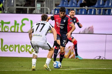 Cagliari Calcio takımından Nunzio Lella İtalya 'nın başkenti Cagliari' de oynanan maçta Cagliari Calcio-Ascoli Calcio maçında, 10 Mart 2023 - Fotoğraf: Luigi Can