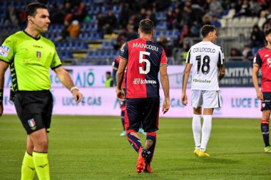 Cagliari Calcio takımından Marco Mancosu İtalya 'nın başkenti Cagliari' de oynanan maçta Cagliari Calcio 'ya karşı Cagliari Calcio maçında, 10 Mart 2023 - Fotoğraf: Luigi Can