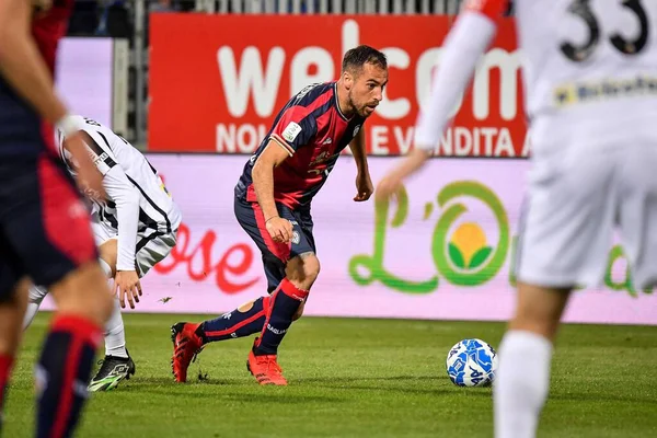 Marco Mancosu of Cagliari reacts during the Serie A TIM match