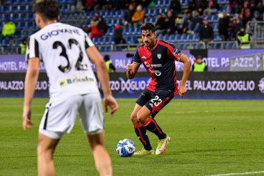 Cagliari Calcio takımından Nunzio Lella İtalya 'nın başkenti Cagliari' de oynanan maçta Cagliari Calcio-Ascoli Calcio maçında, 10 Mart 2023 - Fotoğraf: Luigi Can