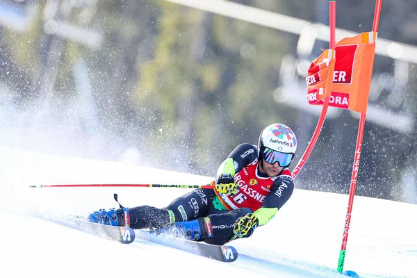 Aliprandini Luca Ita Tijdens Alpineskiwedstrijd 2023 Audi Fis Ski World — Stockfoto