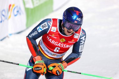 KRISTOFFERSEN Henrik (NOR) 2023 Audi FIS Dünya Kayak Kupası - Kranjska Gora Kranjska Gora 'da Erkekler Devi Slalom, Slovenya, 11 Mart 2023 - Fotoğraf: Luca Tedesch