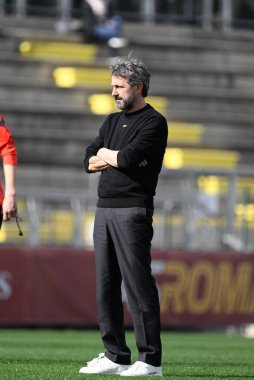 Maurizio Ganz (AC Milan), 11 Mart 2023 tarihinde Roma 'daki Tre Fontane Stadyumu' nda AS Roma ile AC Milan arasında oynanan Coppa Italia Frecciarossa yarı final karşılaşmasında teknik direktör. - Fotoğraf: Fabrizio Corradetti / LiveMedi