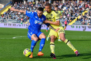 Empoli 'den Francesco Caputo Udinese' den Rodrigo Becao İtalyan futbol takımı Empoli FC, Udinese Calcio 'ya karşı 11 Mart 2023' te Empoli, İtalya 'daki Carlo Castellani Stadyumu' nda oynanan maçta sakatlandı.