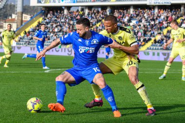 Empoli 'den Francesco Caputo Udinese' den Rodrigo Becao İtalyan futbol takımı Empoli FC, Udinese Calcio 'ya karşı 11 Mart 2023' te Empoli, İtalya 'daki Carlo Castellani Stadyumu' nda oynanan maçta sakatlandı.