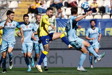 Luca Tremolada (Modena) İtalya 'nın Modena şehrindeki Alberto Braglia Stadyumu' nda Modena FC 'ye karşı Modena FC maçı sırasında, 11 Mart 2023 - Fotoğraf: Luca Dilibert