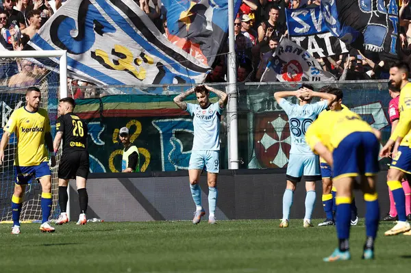 Täuschung Von Pisa Während Des Italienischen Fußballspiels Serie Modena Gegen — Stockfoto