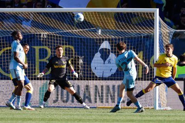 İtalya 'nın Modena şehrindeki Alberto Braglia Stadyumu' nda oynanan İtalya Serie B maçı sırasında Matteo Tramoni (Pisa) - Fotoğraf: Luca Dilibert